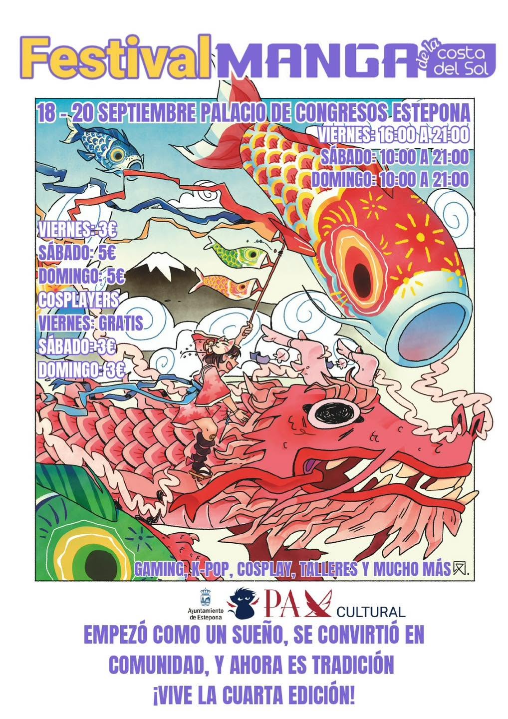 Estepona se convierte este fin de semana en punto de encuentro para los amantes del manga, el anime y la…